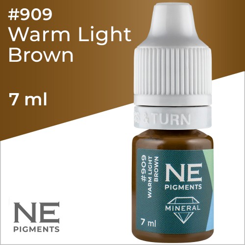 NE PIGMENTS MINERAL #909 WARM LIGHT BROWN